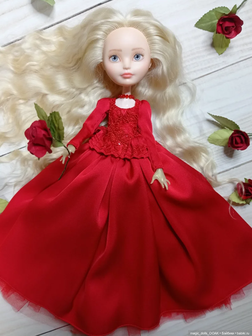 Белль — ООАК Monster High и Ever After High: репейнт (фото 9)