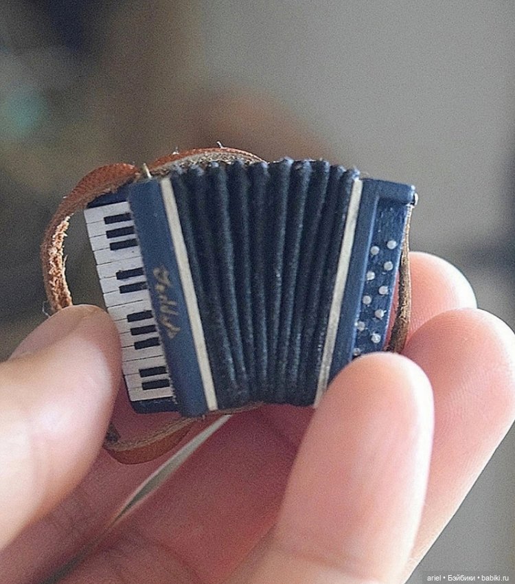 Небольшой мастер-класс по созданию миниатюрного аккордеона (фото 9)