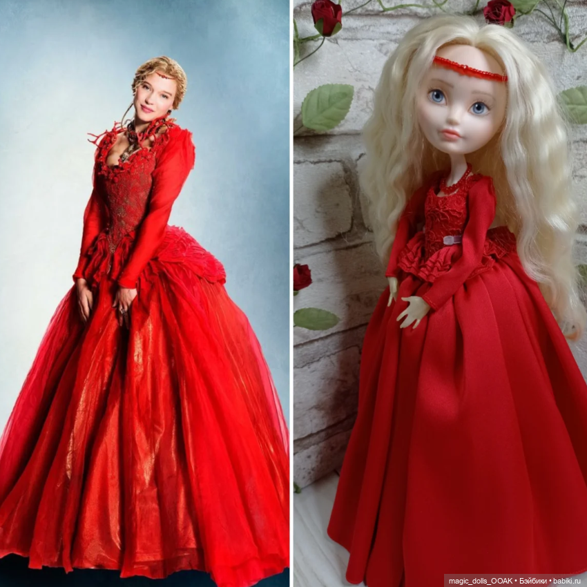 Белль — ООАК Monster High и Ever After High: репейнт