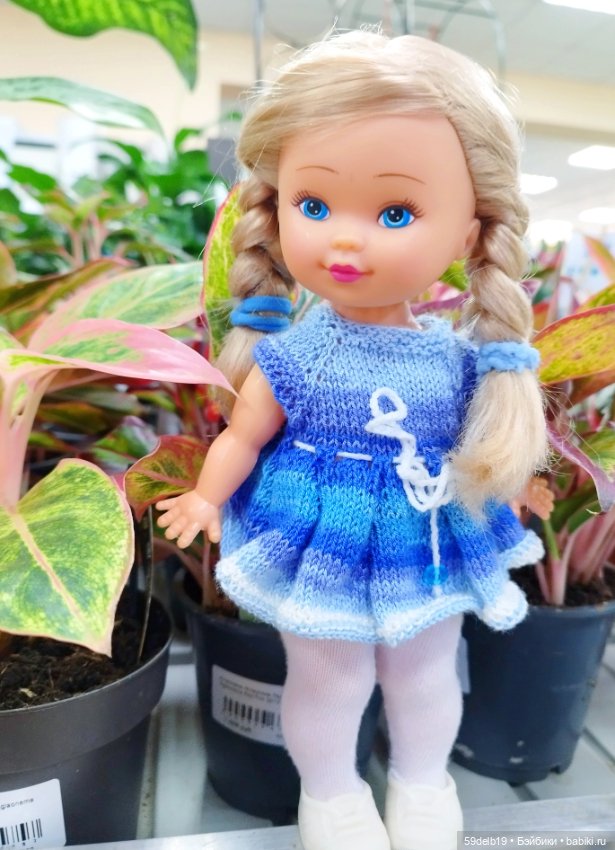 Новая куколка Анечка моей внучки (фото 3)