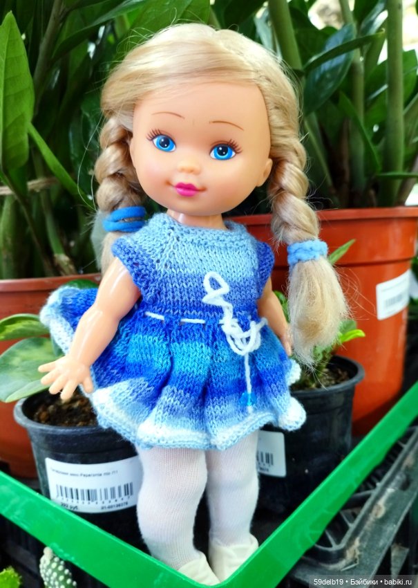 Новая куколка Анечка моей внучки (фото 10)