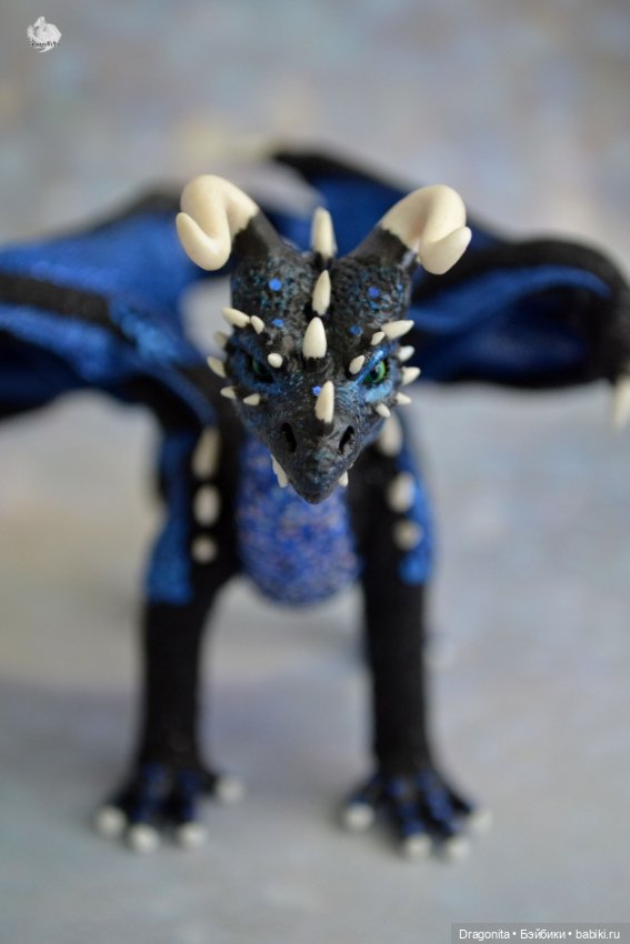 Дракон Кристальд — Авторские текстильные куклы: Вальдорфские