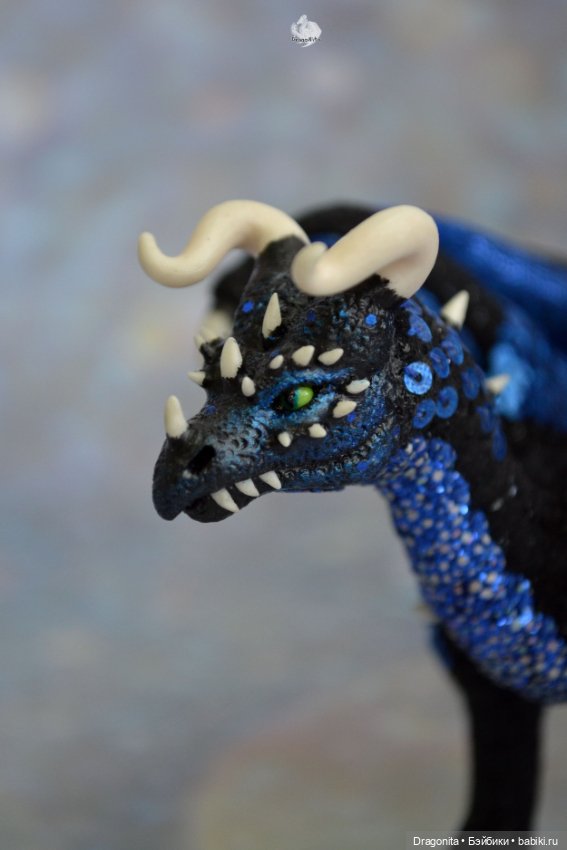 Дракон Кристальд — Авторские текстильные куклы: Вальдорфские