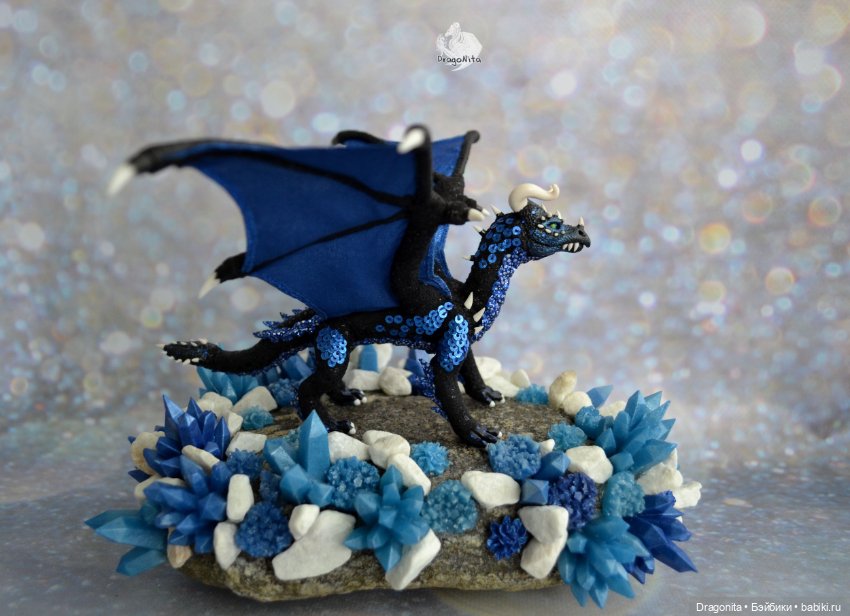 Дракон Кристальд — Авторские текстильные куклы: Вальдорфские (фото 2)