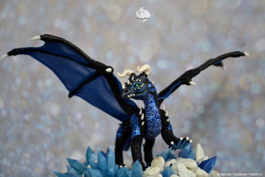Дракон Кристальд — Авторские текстильные куклы: Вальдорфские (фото 4)