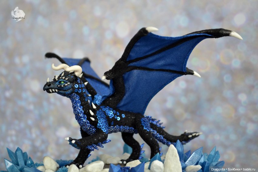 Дракон Кристальд — Авторские текстильные куклы: Вальдорфские (фото 3)