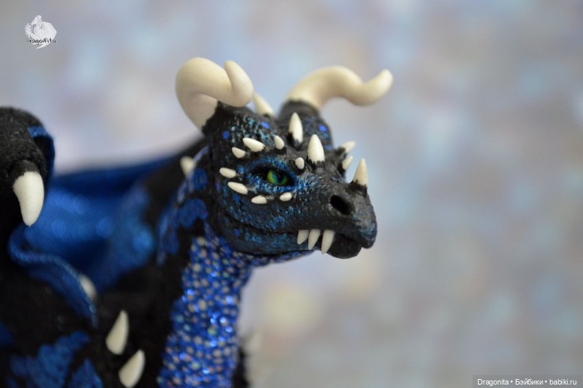 Дракон Кристальд — Авторские текстильные куклы: Вальдорфские
