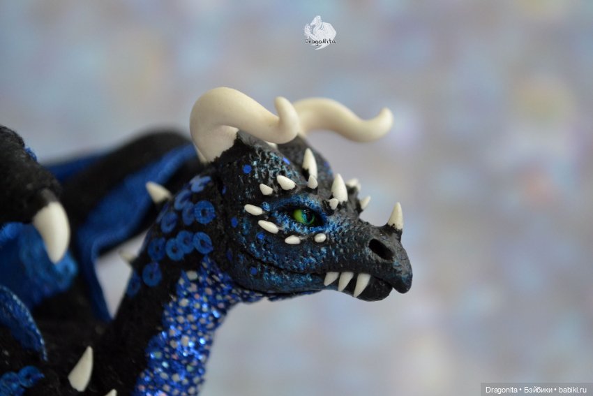 Дракон Кристальд — Авторские текстильные куклы: Вальдорфские