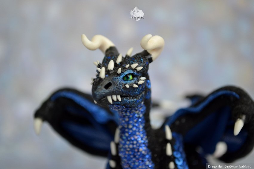 Дракон Кристальд — Авторские текстильные куклы: Вальдорфские