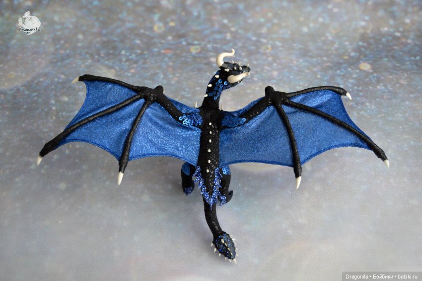 Дракон Кристальд — Авторские текстильные куклы: Вальдорфские (фото 7)