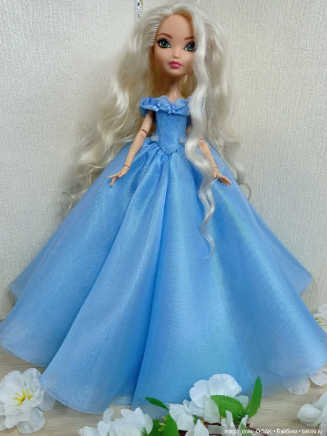 Платье для Золушки — Одежда и обувь для кукол своими руками: фото (фото 3)