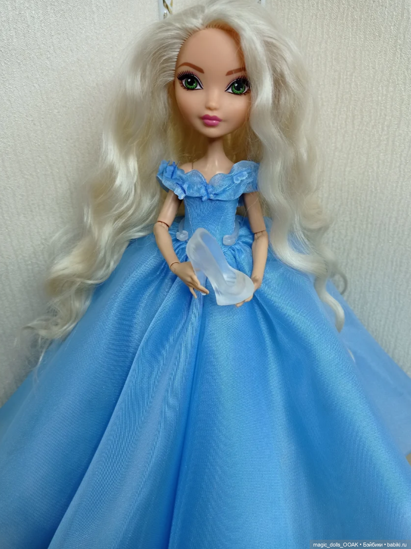 Платье для Золушки — Одежда и обувь для кукол своими руками: фото (фото 4)