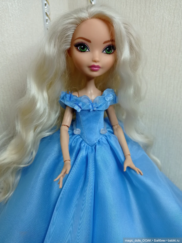 Платье для Золушки — Одежда и обувь для кукол своими руками: фото (фото 5)