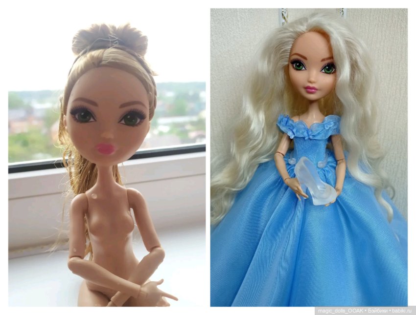 Платье для Золушки — Одежда и обувь для кукол своими руками: фото (фото 8)