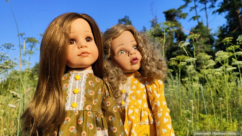 Прогулка в новых платьях — Куклы Gotz (Готц): Ханна (фото 8)