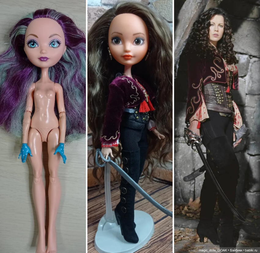 Анна Валериус — ООАК Monster High и Ever After High: репейнт (фото 10)