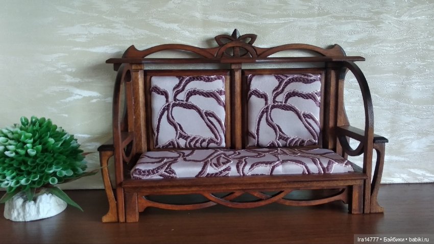 Весь ассортимент диванчиков для ваших малышек ростом до 18 см