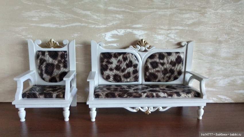 Весь ассортимент диванчиков для ваших малышек ростом до 18 см (фото 4)