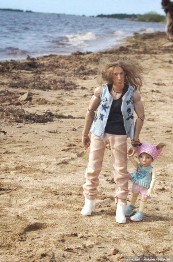 Знакомлю вас с Фимкой. Арсений с ребенком на Байкале