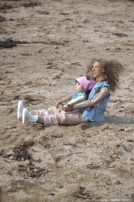 Знакомлю вас с Фимкой. Арсений с ребенком на Байкале