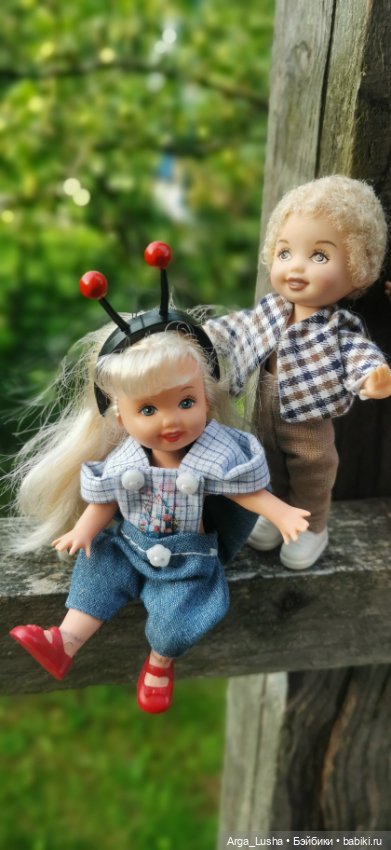 Прекрасные соцветия или прогулки с разными куклами