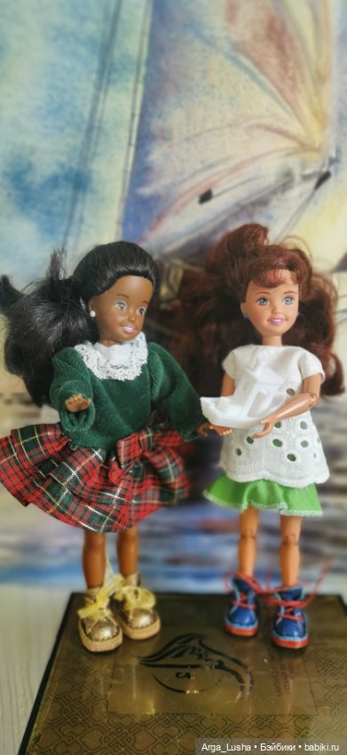 Прекрасные соцветия или прогулки с разными куклами