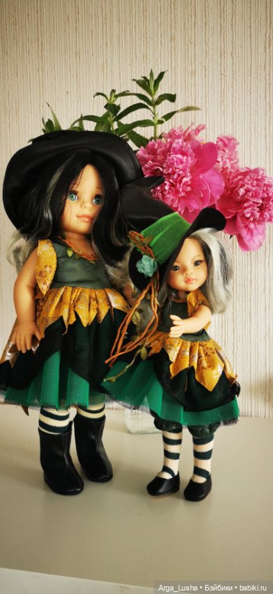 Прекрасные соцветия или прогулки с разными куклами