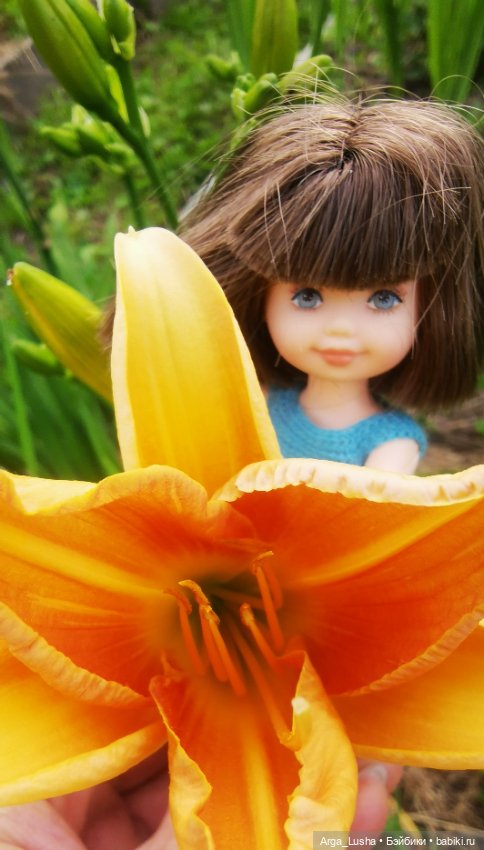 Прекрасные соцветия или прогулки с разными куклами