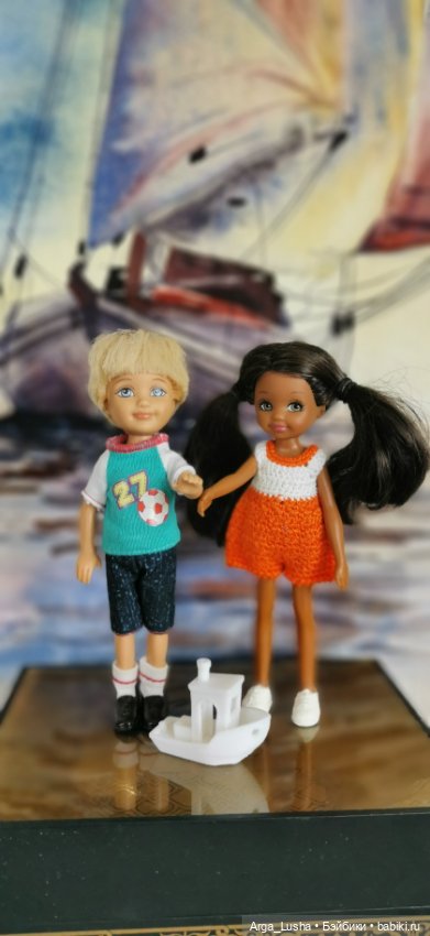 Прекрасные соцветия или прогулки с разными куклами