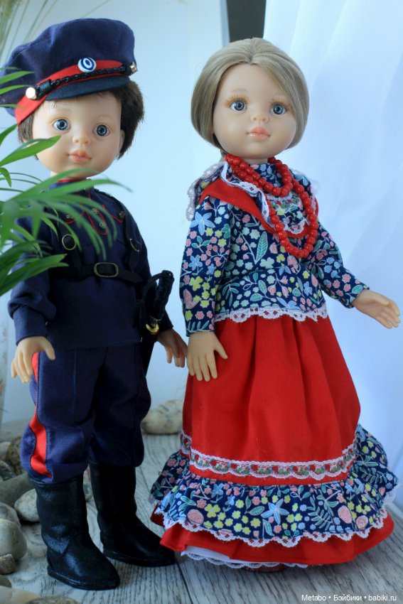 Казак с казачкой — Одежда и обувь для кукол своими руками: фото (фото 2)