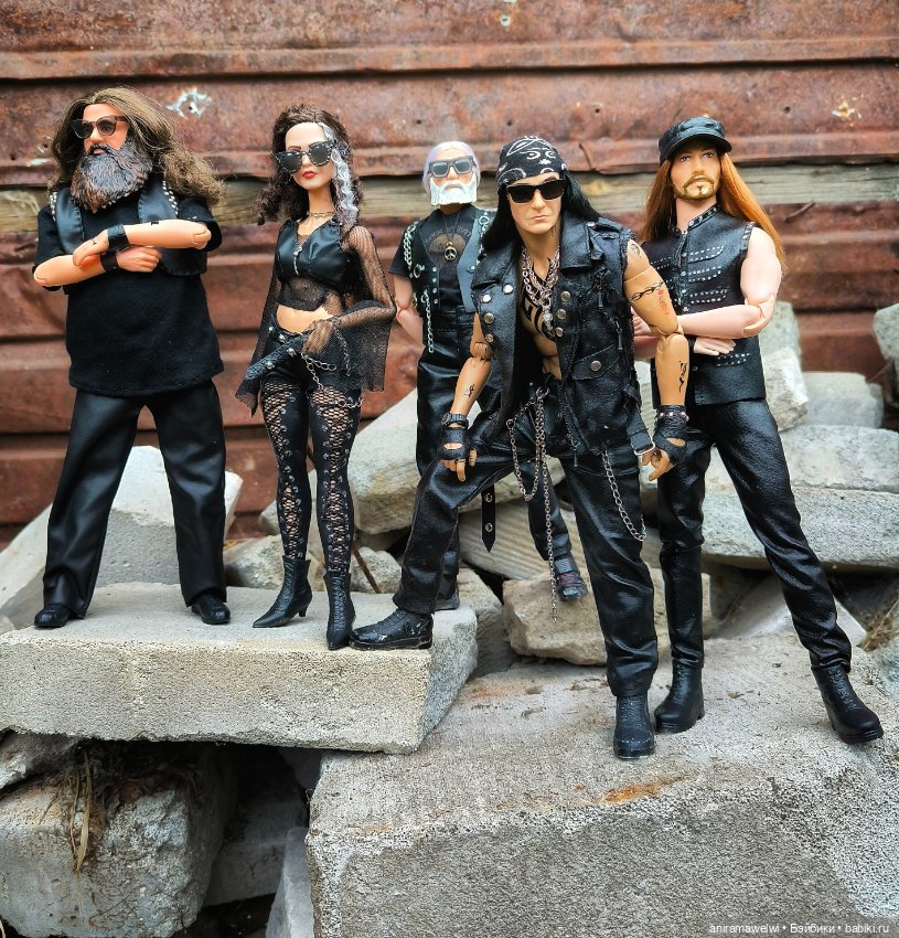 Назгулы. Фотосет на развалинах