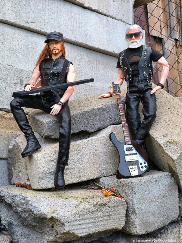 Назгулы. Фотосет на развалинах