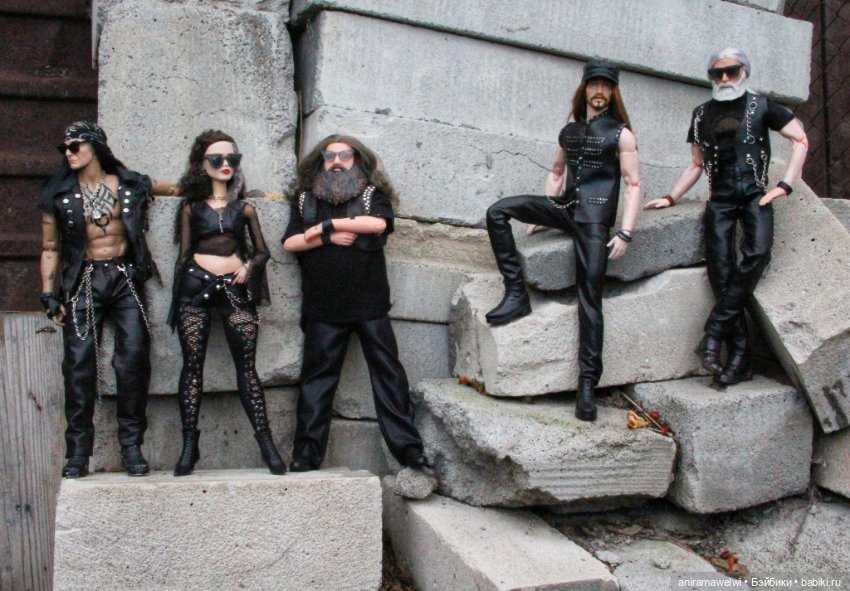 Назгулы. Фотосет на развалинах