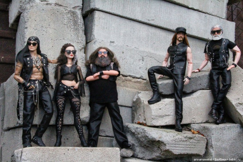 Назгулы, фотосет на развалинах (фото 8)