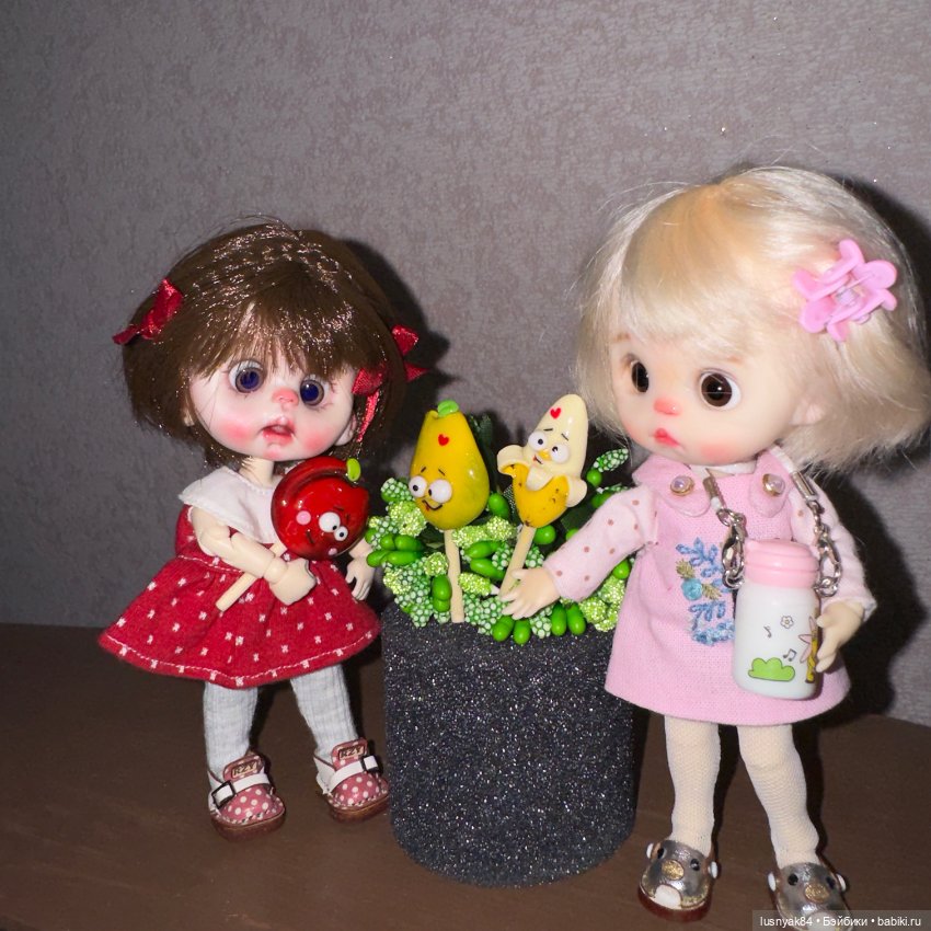 Заманчивые сладости 🍭 — Куклы и тела Obitsu 11 (Ob11): гибриды (фото 3)