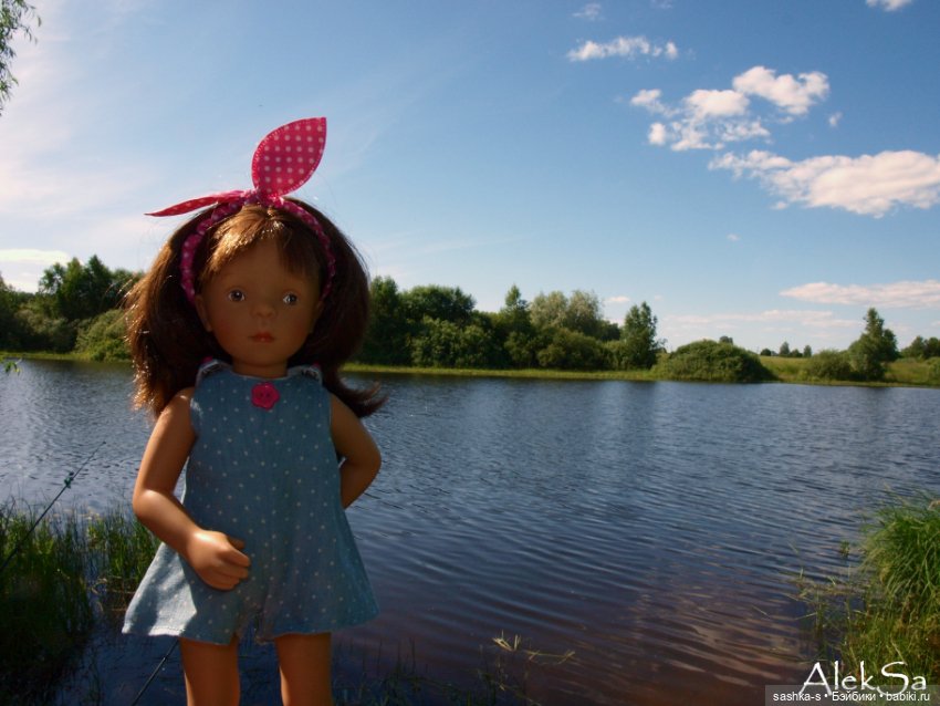 Габи на природе — Куклы Sylvia Natterer (Сильвия Наттерер): Gotz