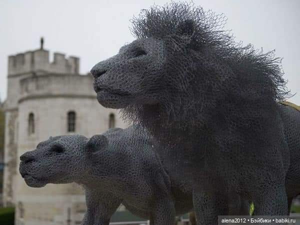 Необычные скульптуры из проволоки Kendra Haste (фото 5)