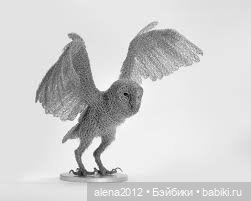 Необычные скульптуры из проволоки Kendra Haste