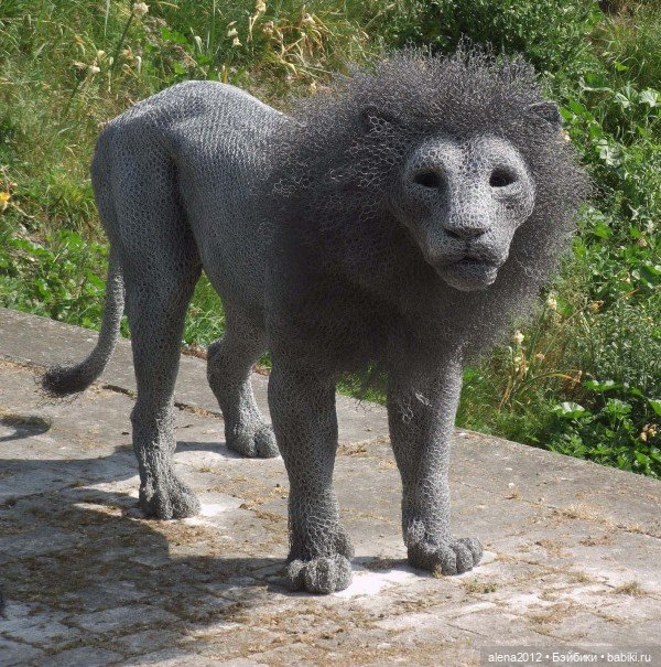 Необычные скульптуры из проволоки Kendra Haste