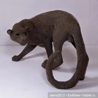 Необычные скульптуры из проволоки Kendra Haste