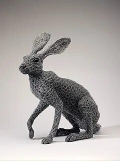 Необычные скульптуры из проволоки Kendra Haste