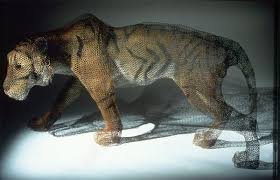 Необычные скульптуры из проволоки Kendra Haste