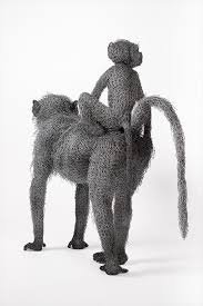 Необычные скульптуры из проволоки Kendra Haste