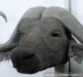 Необычные скульптуры из проволоки Kendra Haste