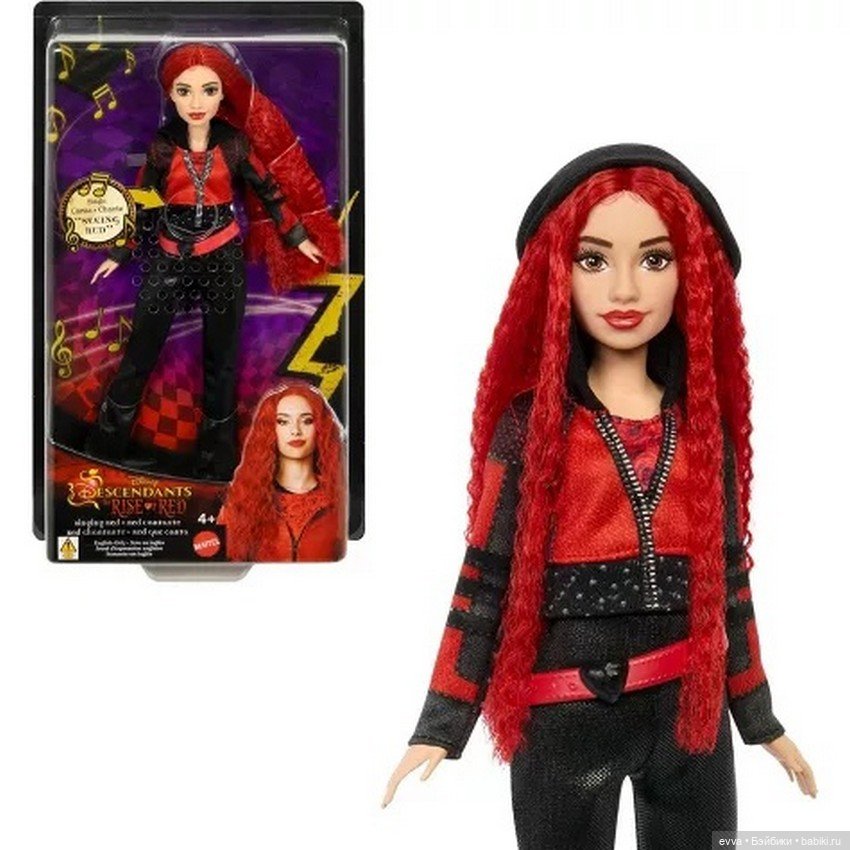 Disney Descendants: The Rise of Red, основанных на фильме Disney Descendants 4