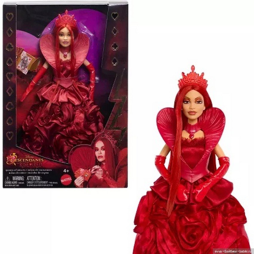Disney Descendants: The Rise of Red, основанных на фильме Disney Descendants 4