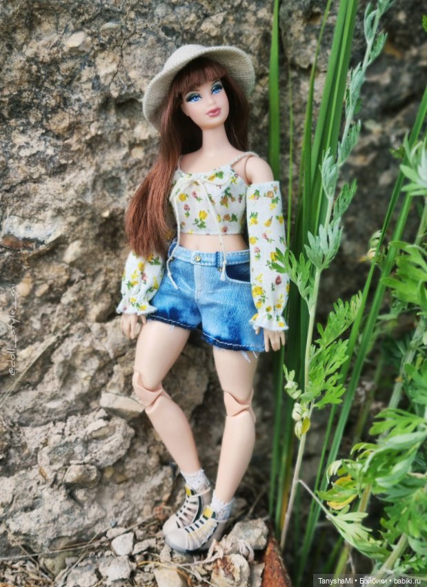 Барби Пышки в летних образах (фото 9)