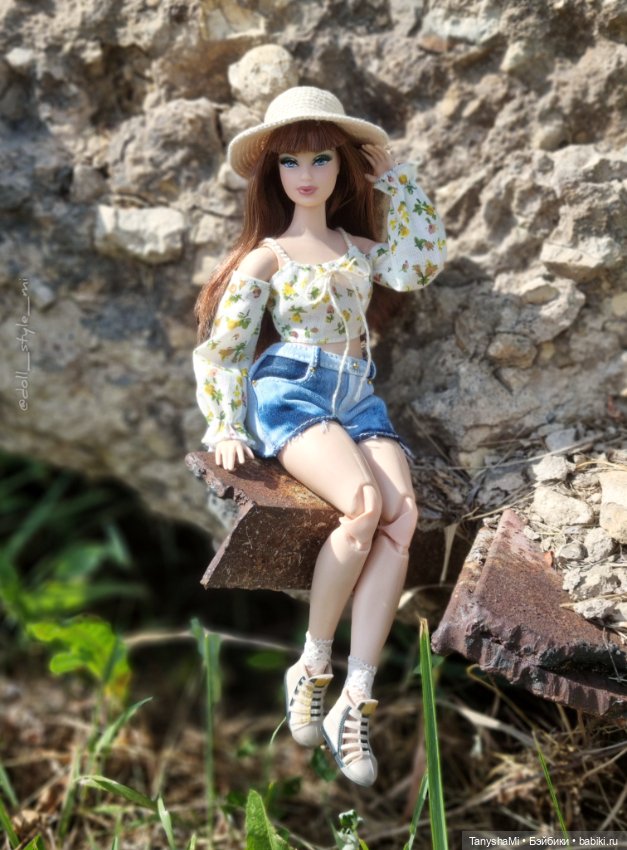 Барби Пышки в летних образах (фото 4)