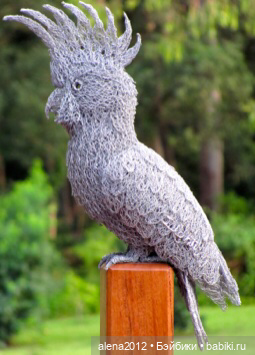 Шедевры из проволоки и коряг от художника Ивана Ловатта