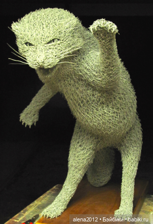 Шедевры из проволоки и коряг от художника Ивана Ловатта